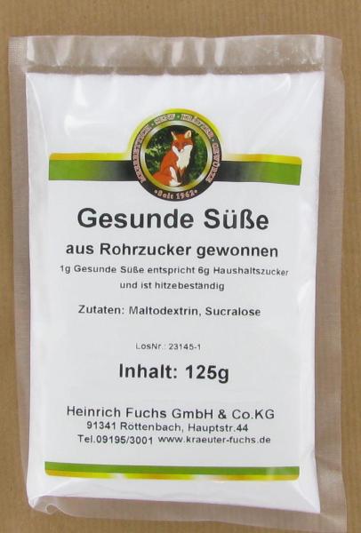 Gesunde Süße, 125 g